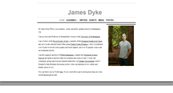 Desktop Screenshot of jamesgdyke.info